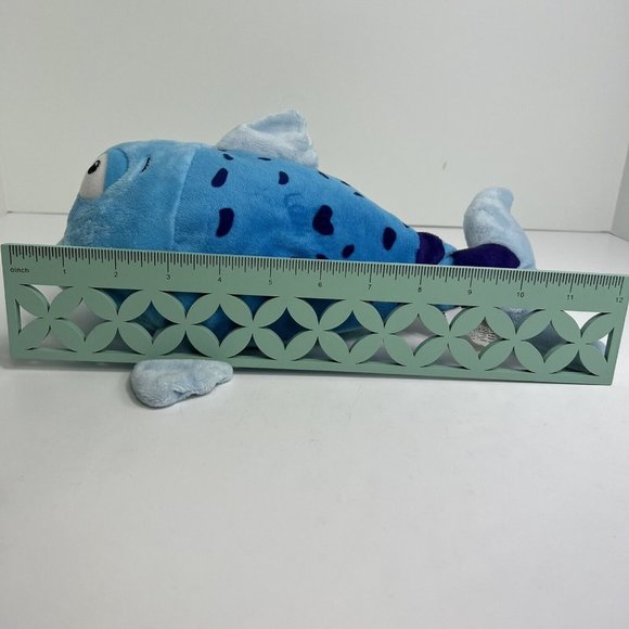 Kohl’s Cares Plush Pout Pout Fish Stuffed Animal 12” Blue Ocean Sea Life 2008 - Picture 7 of 12